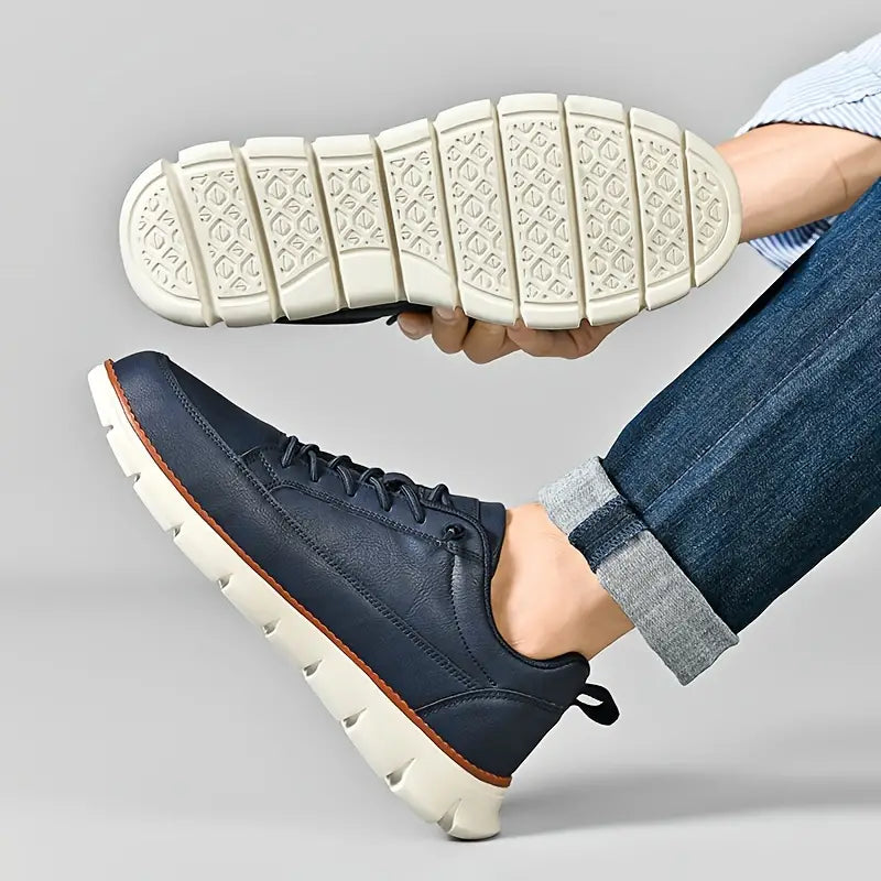 Wyatt - Comfortable Leather Sneakers