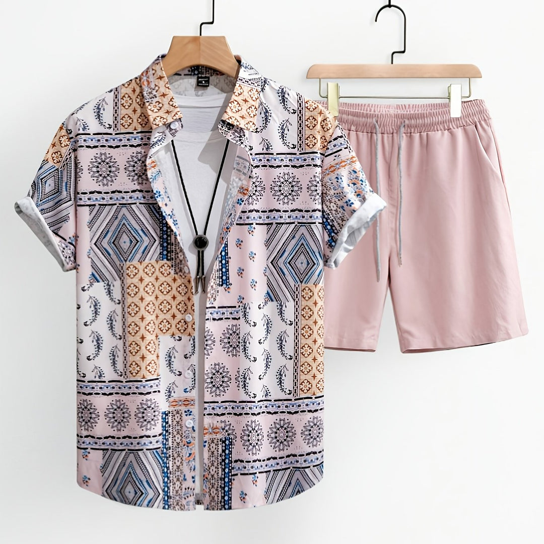 Elijah - Stylish Shirt and Shorts Set