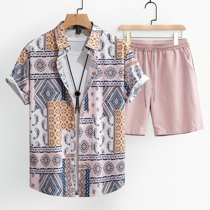 Elijah - Stylish Shirt and Shorts Set