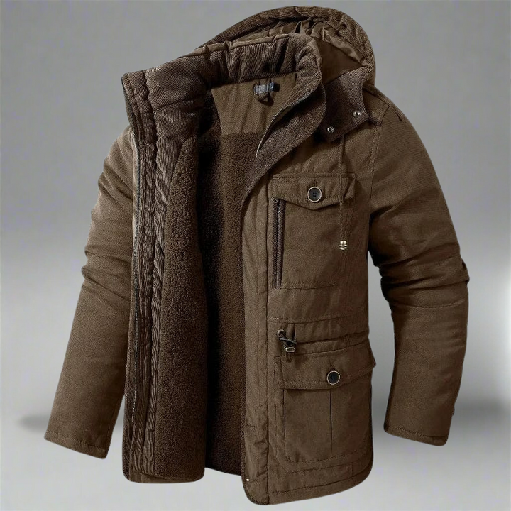 Samuel - Multifunctional Windbreaker Hooded Jacket