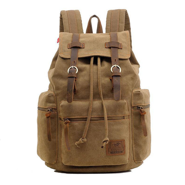 Jackson - Vintage Multi-Pocket Flap Backpack