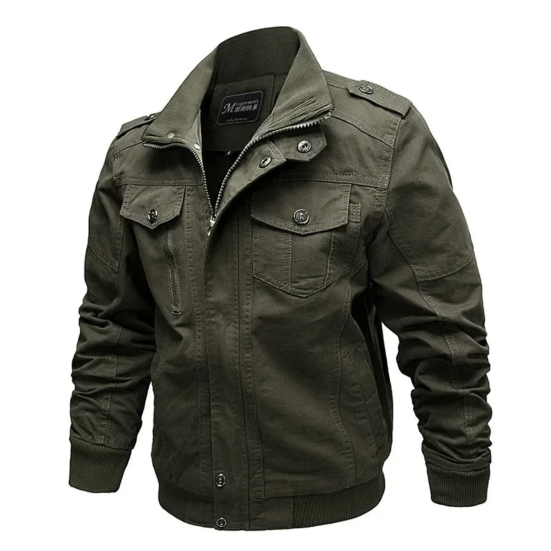 Noah - Stylish Autumn Jacket with Multi Pockets