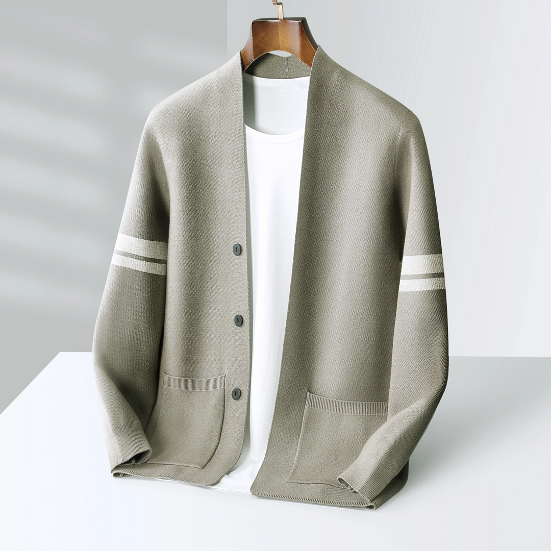 Ethan - Super Soft Cardigan Made Of High-Quality Virgin Wool