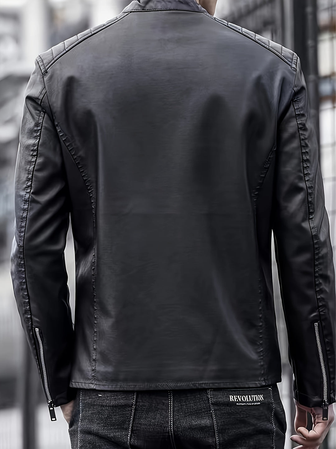 Levi - Comfortable Proud American Leather Jacket