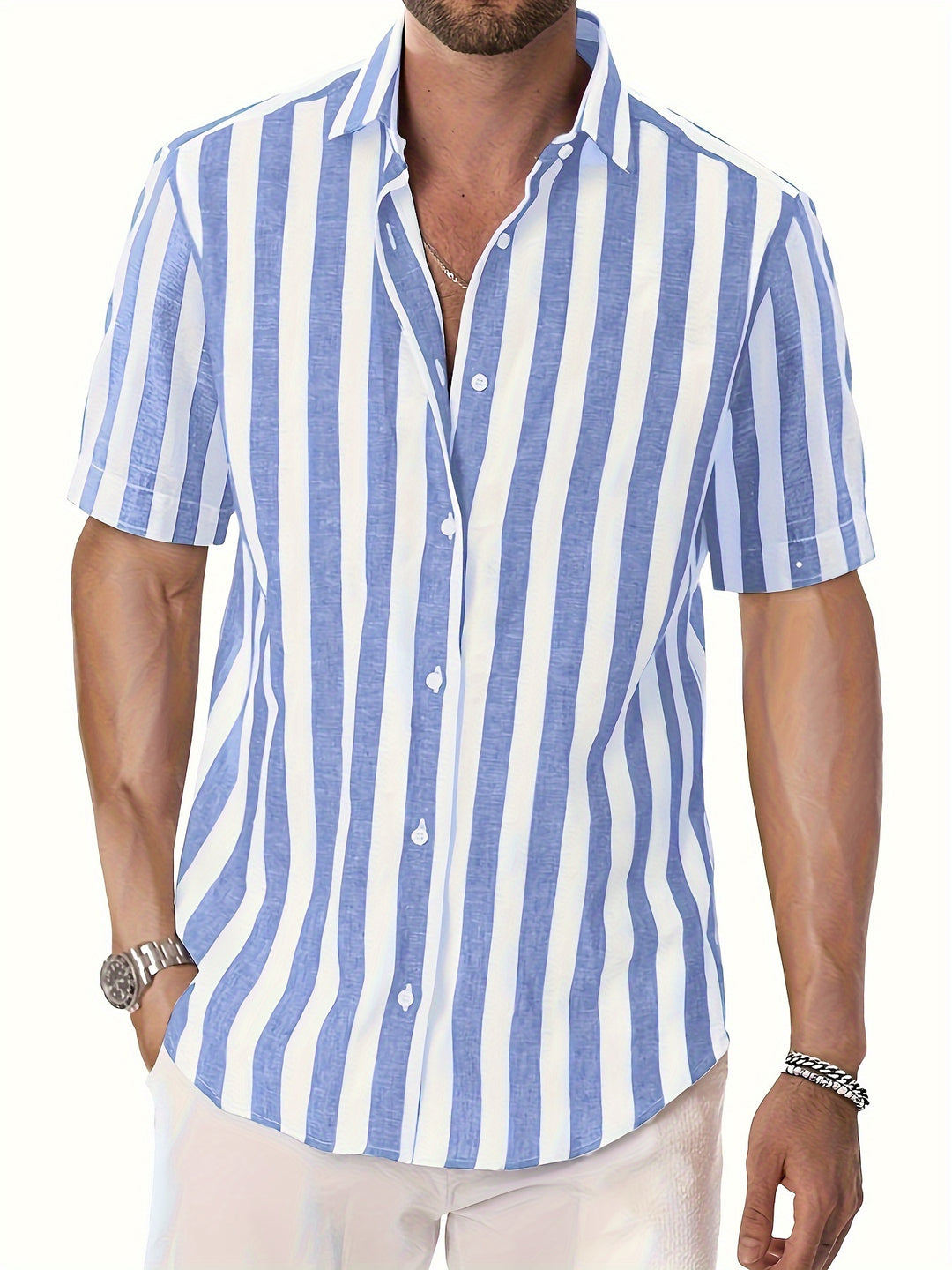 James - Casual Stripes Shirt