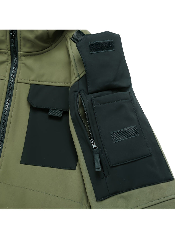 Cole - Comfortable Hooded Jacket with Multiple Pockets