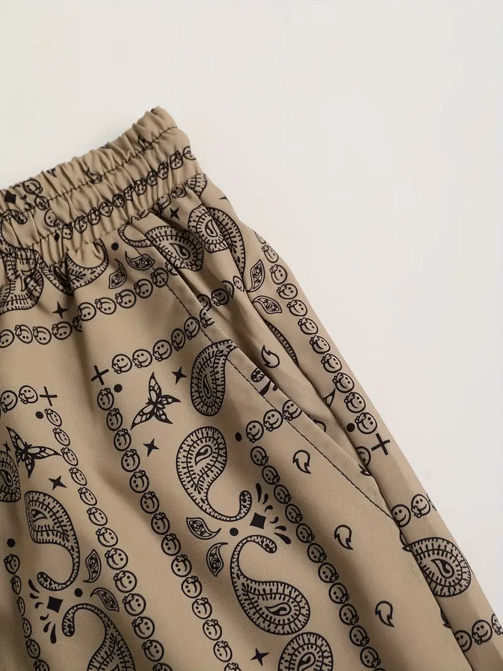 Lucas - Stylish Paisley Print Set