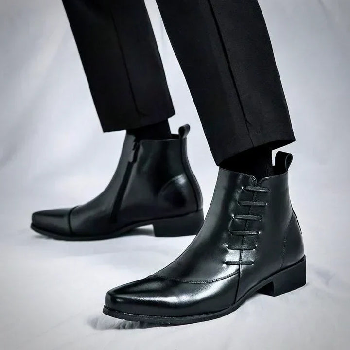 Samuel - Stylish Thatcher Leather Boots