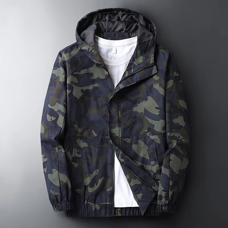 Logan - Stylish Waterproof Camo Jacket