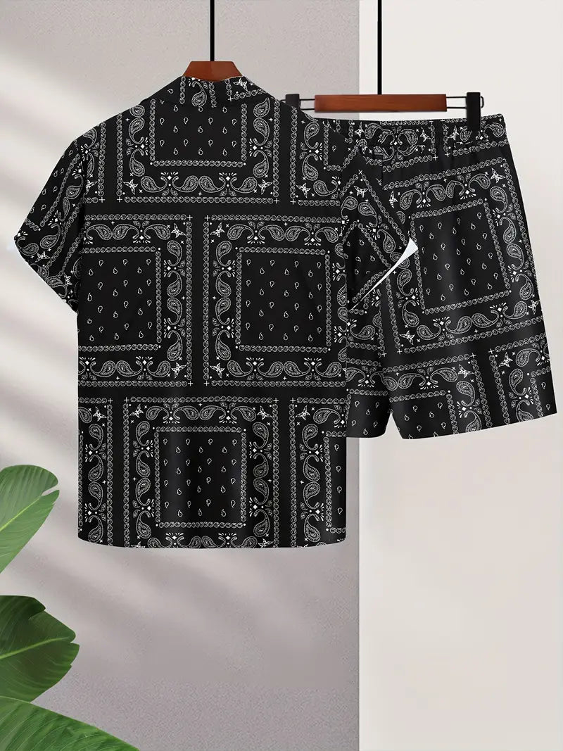 Lucas - Stylish Paisley Print Set