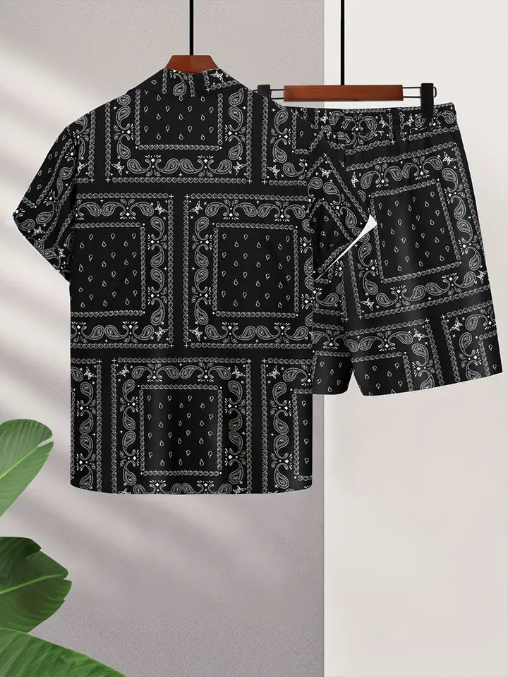 Lucas - Stylish Paisley Print Set