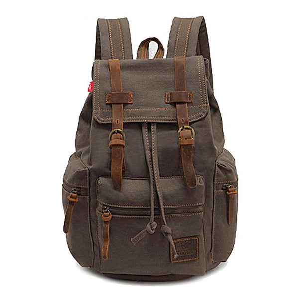 Jackson - Vintage Multi-Pocket Flap Backpack