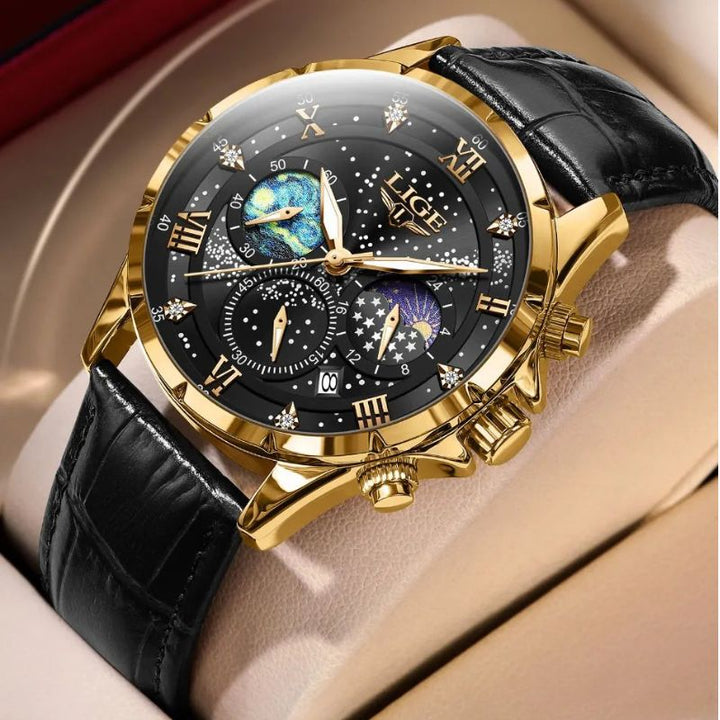Caleb - Elegant Moonphase Watch