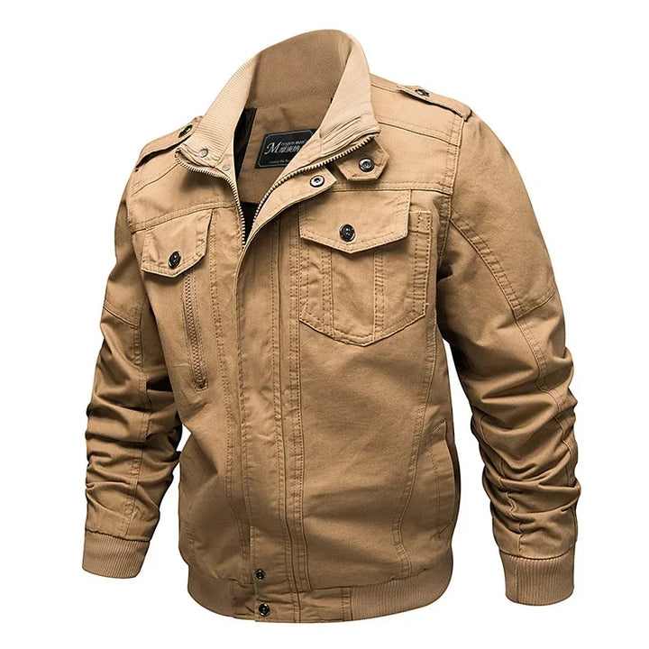 Noah - Stylish Autumn Jacket with Multi Pockets