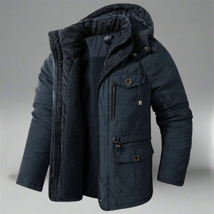 Samuel - Multifunctional Windbreaker Hooded Jacket