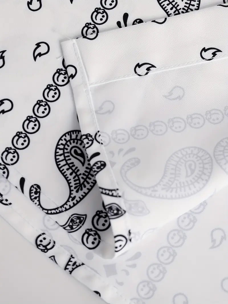 Lucas - Stylish Paisley Print Set