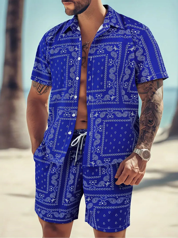Lucas - Stylish Paisley Print Set