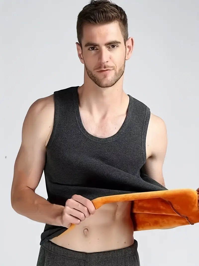 William - Orthopedic Thermal Fleece Lined Tank Top