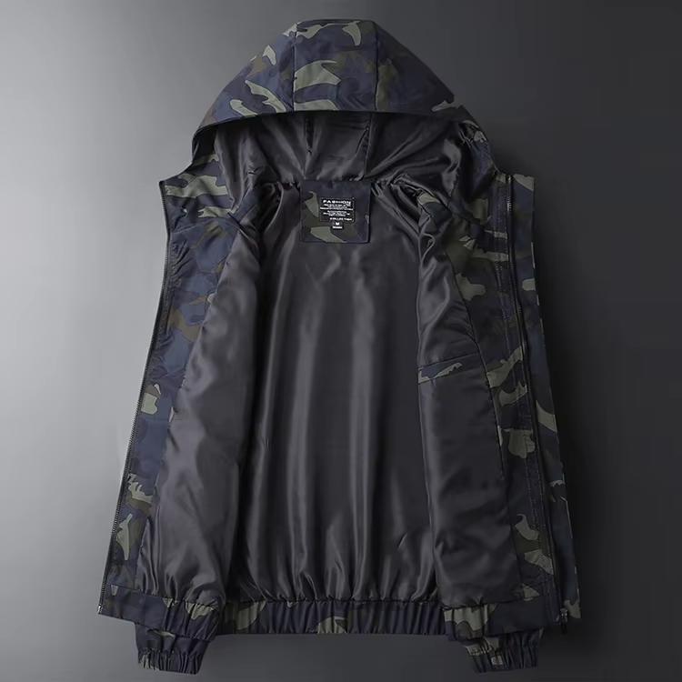 Logan - Stylish Waterproof Camo Jacket