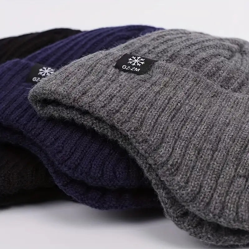 Eli - Thermal Knitted Hat with Ear Warmers