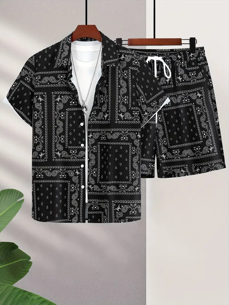 Lucas - Stylish Paisley Print Set