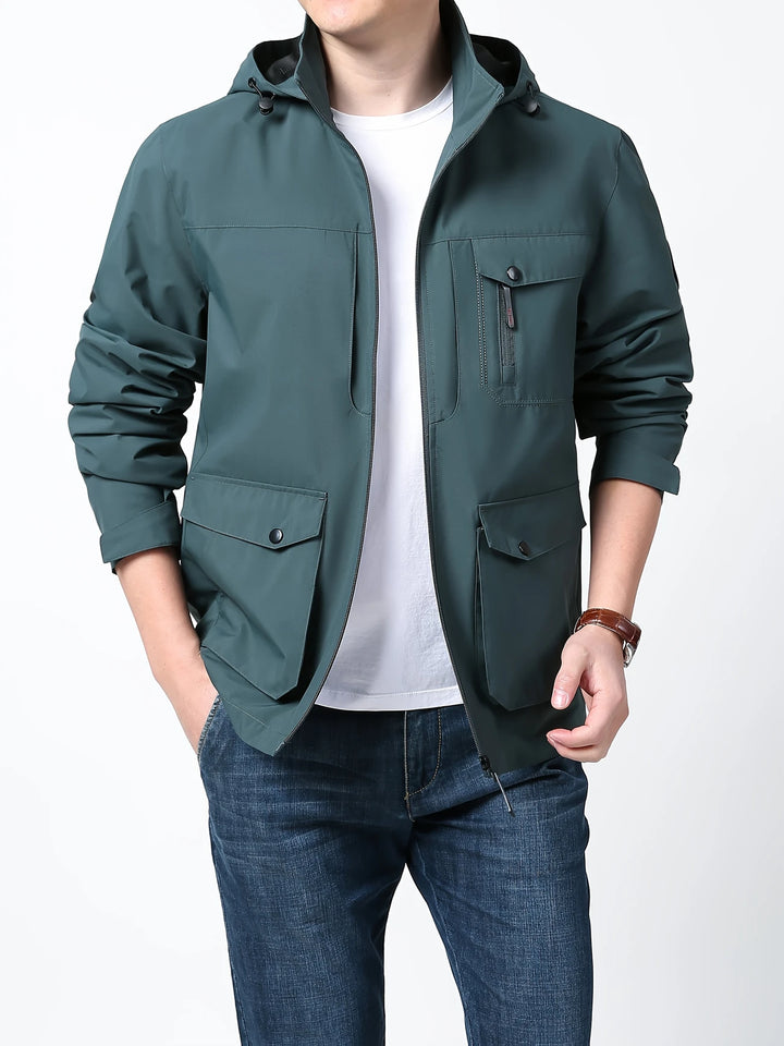 Henry - Comfortable Waterproof Jacket with Detachable Hood