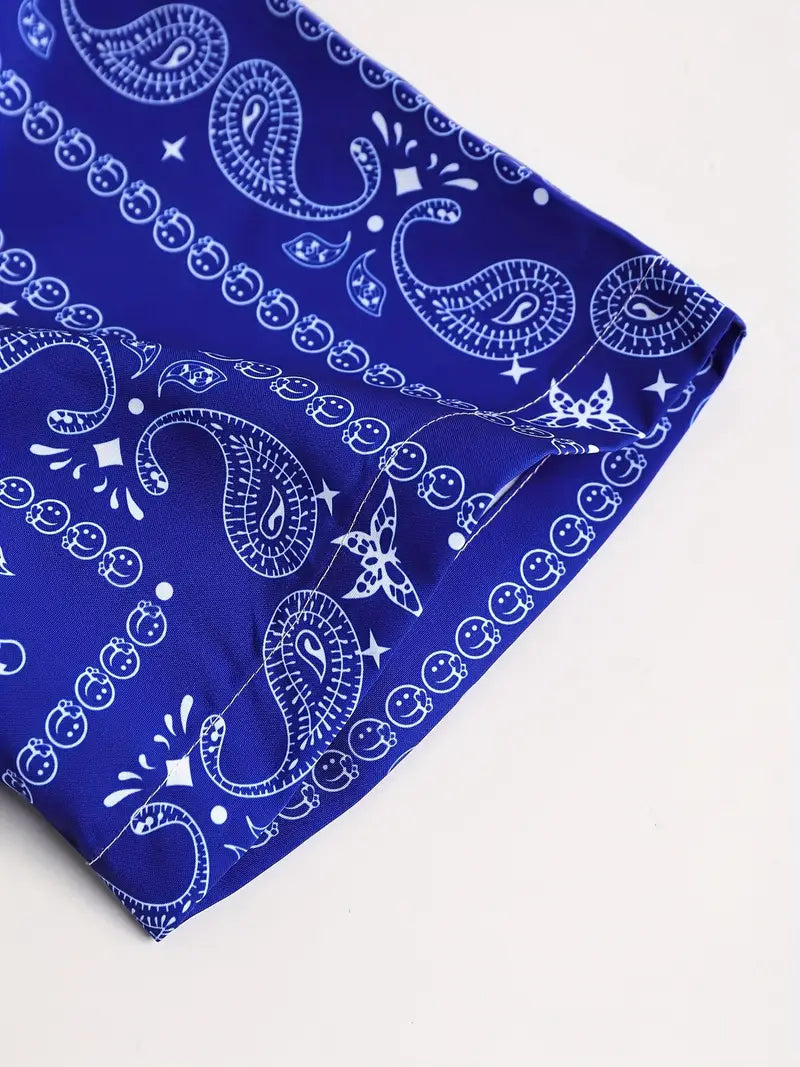 Lucas - Stylish Paisley Print Set