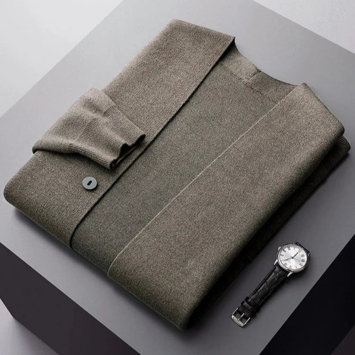 Ethan - Super Soft Cardigan Made Of High-Quality Virgin Wool