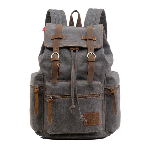 Jackson - Vintage Multi-Pocket Flap Backpack