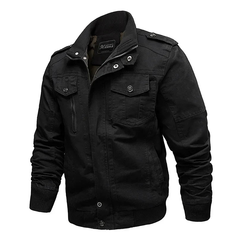 Noah - Stylish Autumn Jacket with Multi Pockets