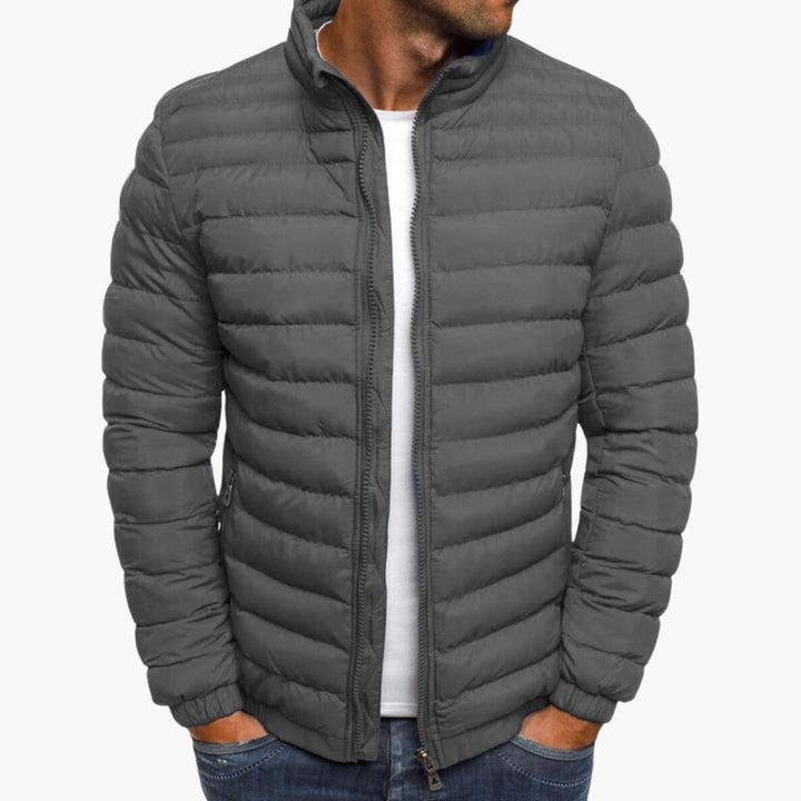 Benjamin - Comfortable Striped Warm Jacket