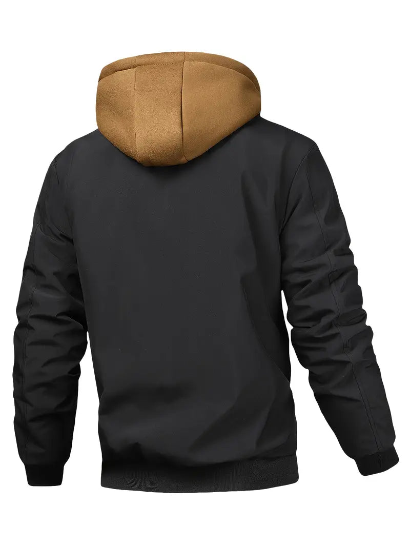 Dylan - Modern Hooded Checkered Jacket