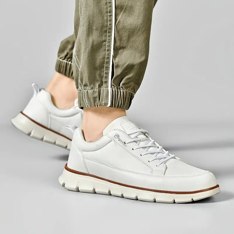 Wyatt - Comfortable Leather Sneakers
