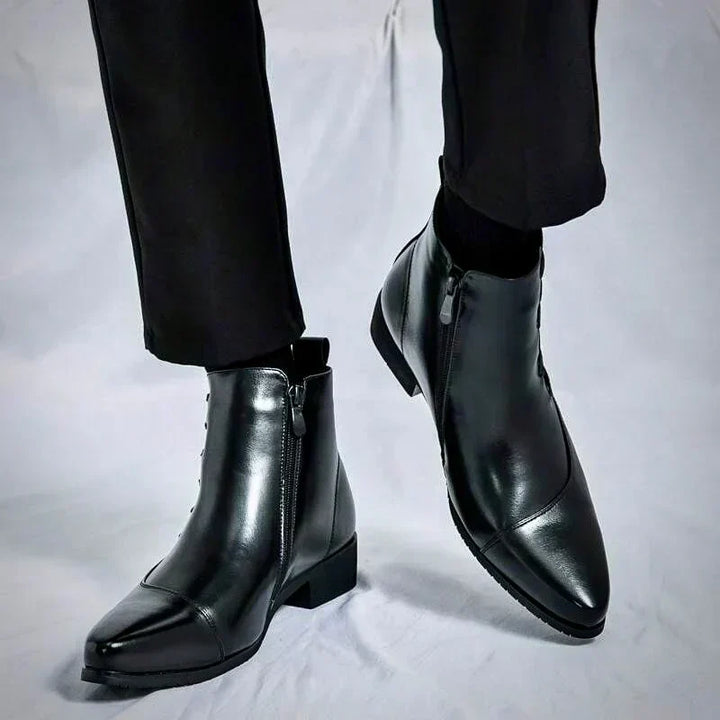 Samuel - Stylish Thatcher Leather Boots