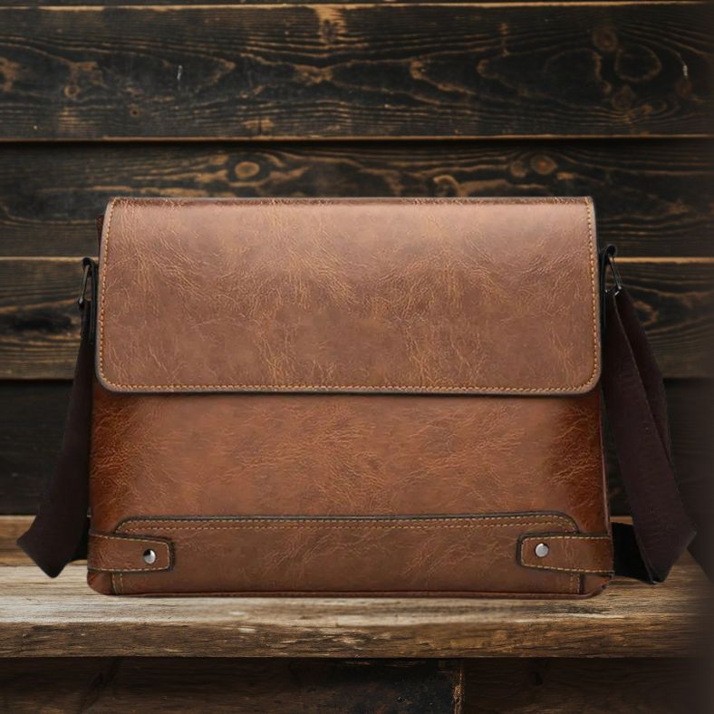 Jackson - All-in-One Leather Shoulder Bag