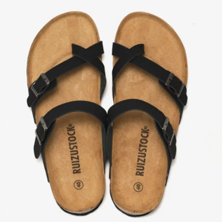 Levi - Stylish Summer Suede Leather Sandals