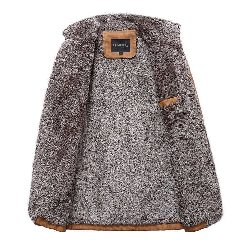 Dylan - Comfortable Proud American Suede Leather Jacket