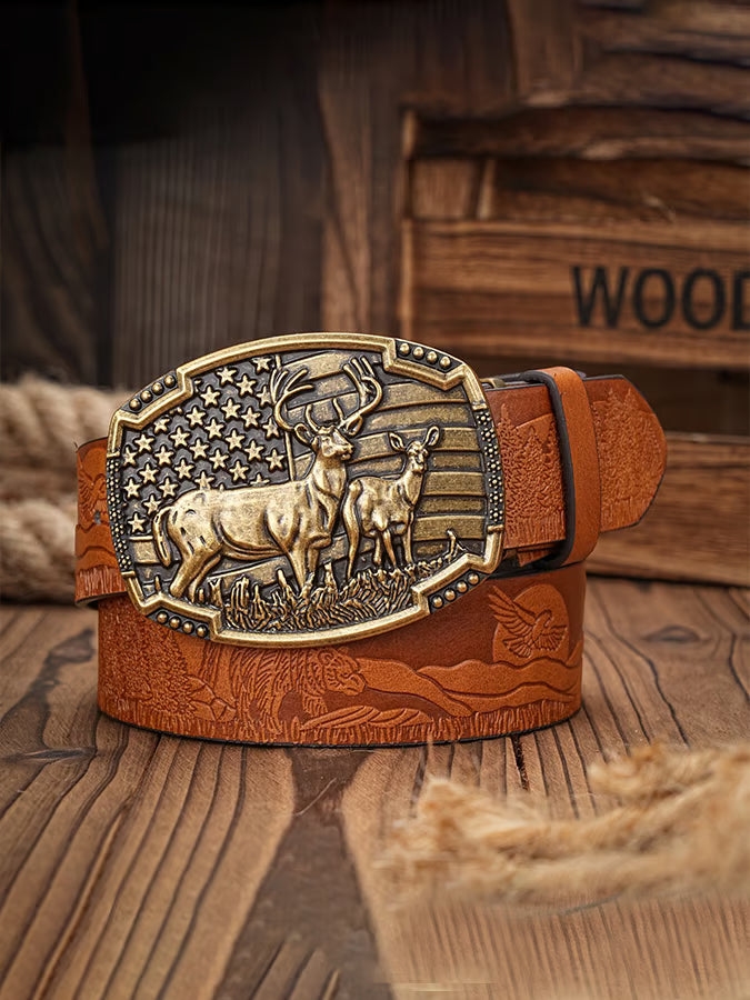 Scott – American Pride Leather Belt