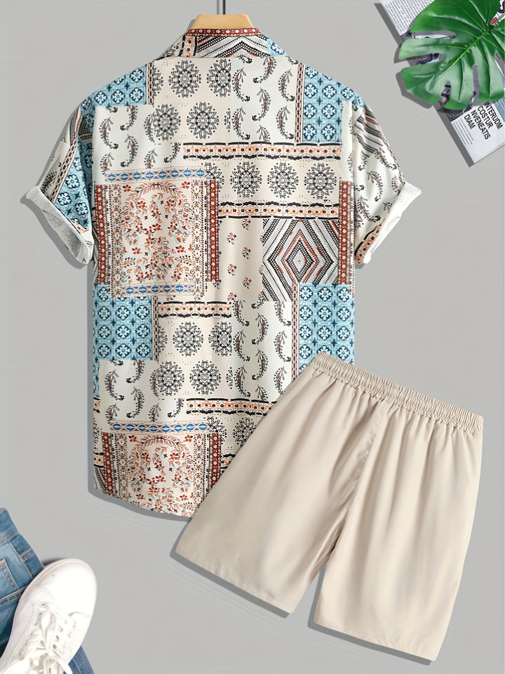 Elijah - Stylish Shirt and Shorts Set
