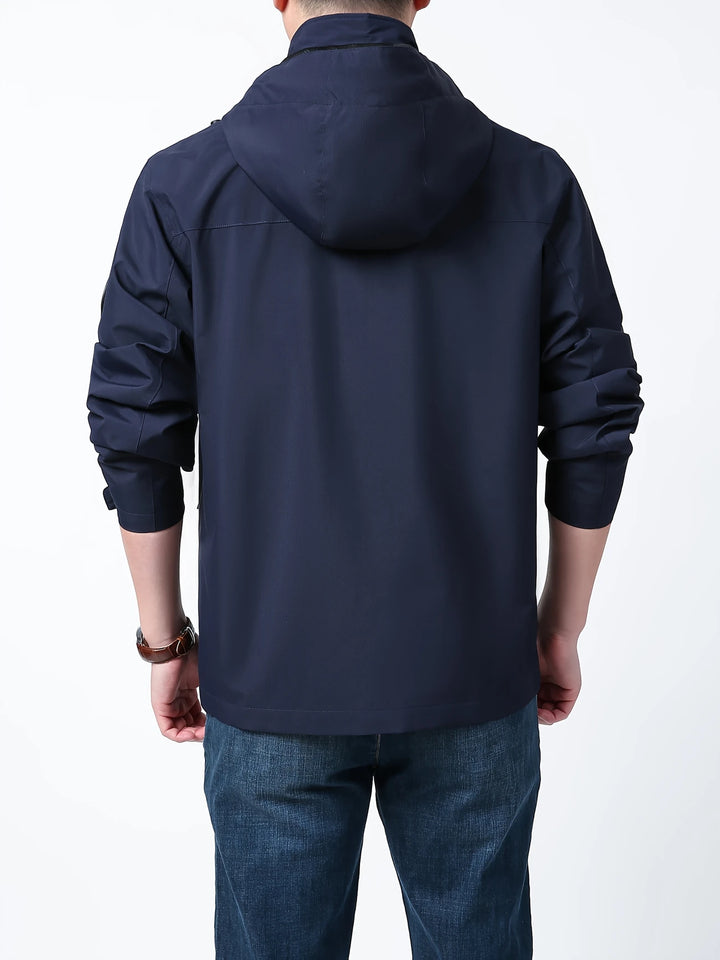 Henry - Comfortable Waterproof Jacket with Detachable Hood