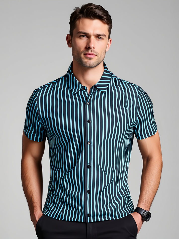 Liam - Stylish Striped Shirt