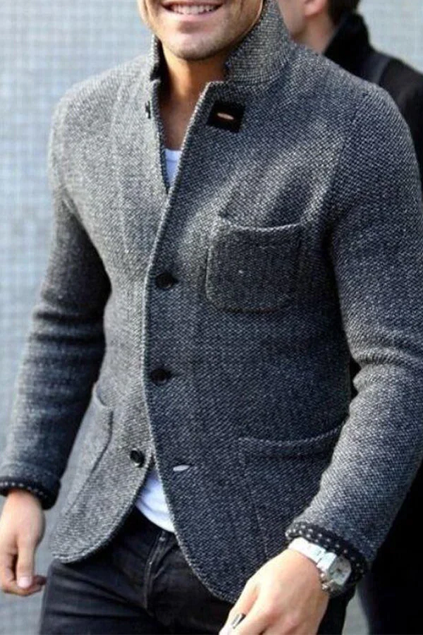 Carter - Retro Cardigan Warm Jacket