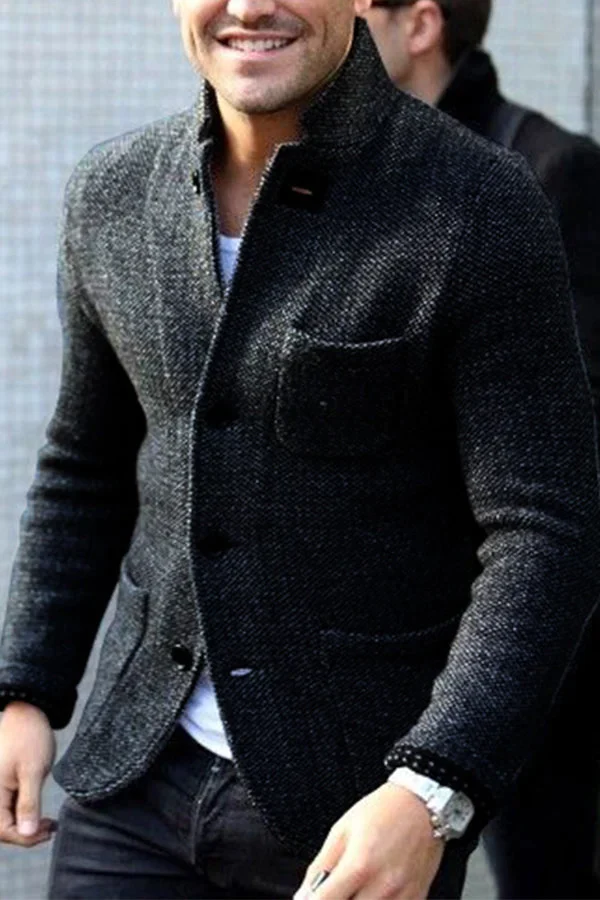 Carter - Retro Cardigan Warm Jacket