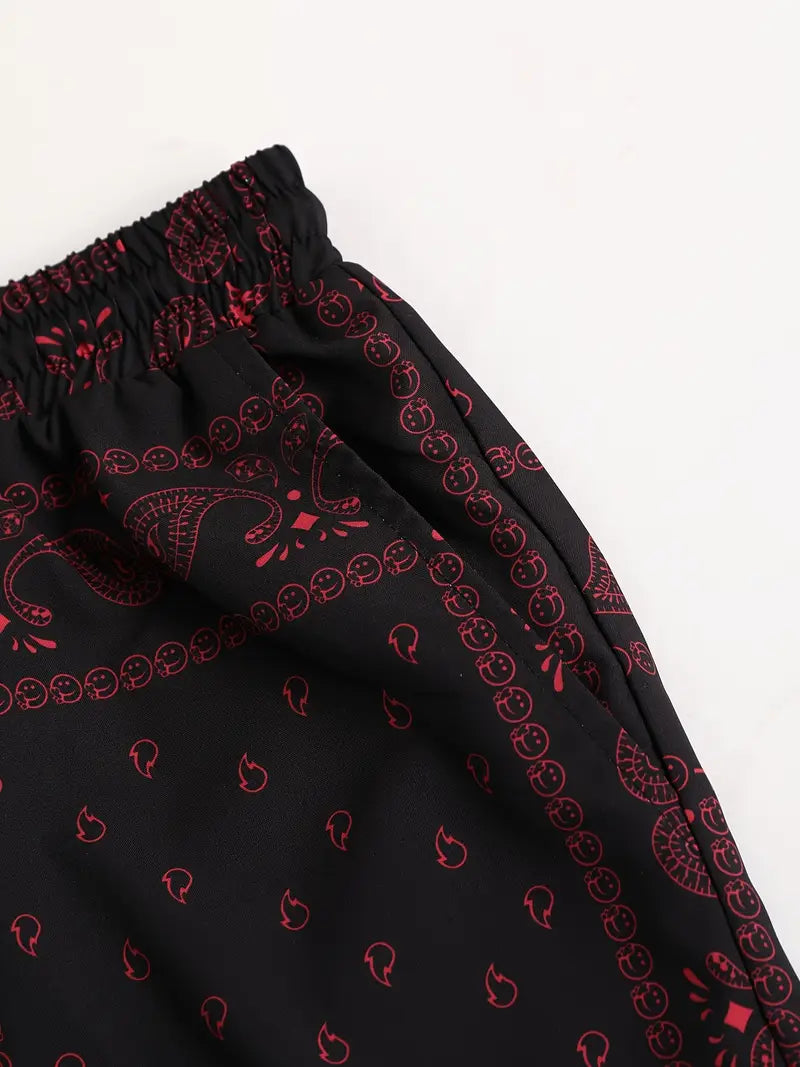 Lucas - Stylish Paisley Print Set