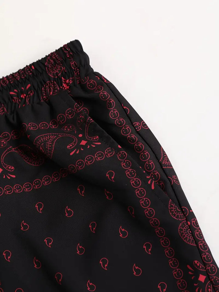 Lucas - Stylish Paisley Print Set