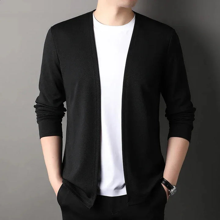 James - Knitted Fashionable Cardigan