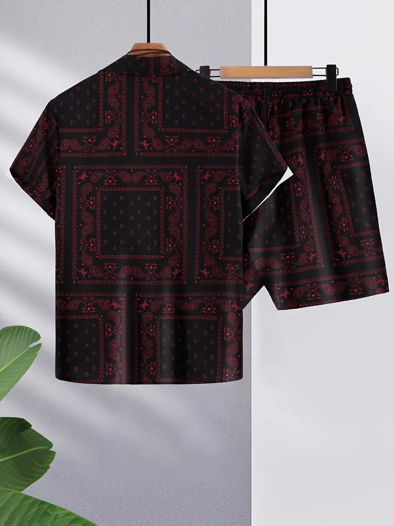 Lucas - Stylish Paisley Print Set