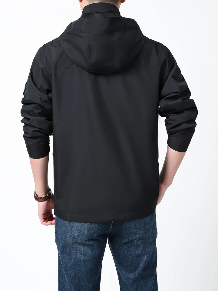 Henry - Comfortable Waterproof Jacket with Detachable Hood