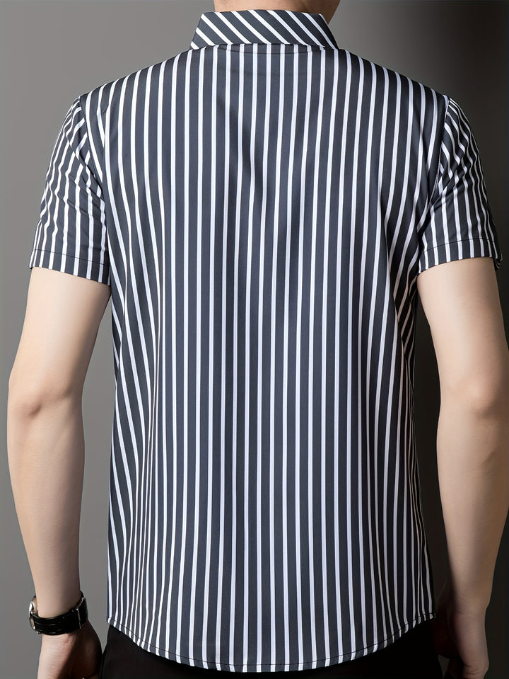 Liam - Stylish Striped Shirt