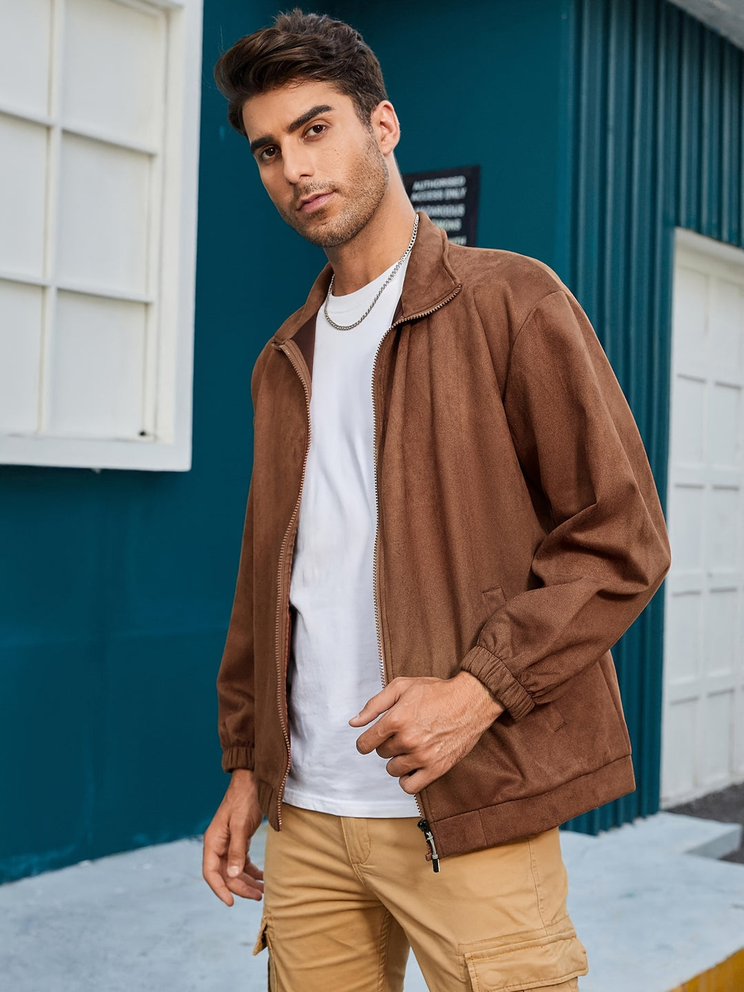 Noah - Vintage Style Zip Up Jacket